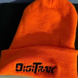 Orange Beanie with Logo